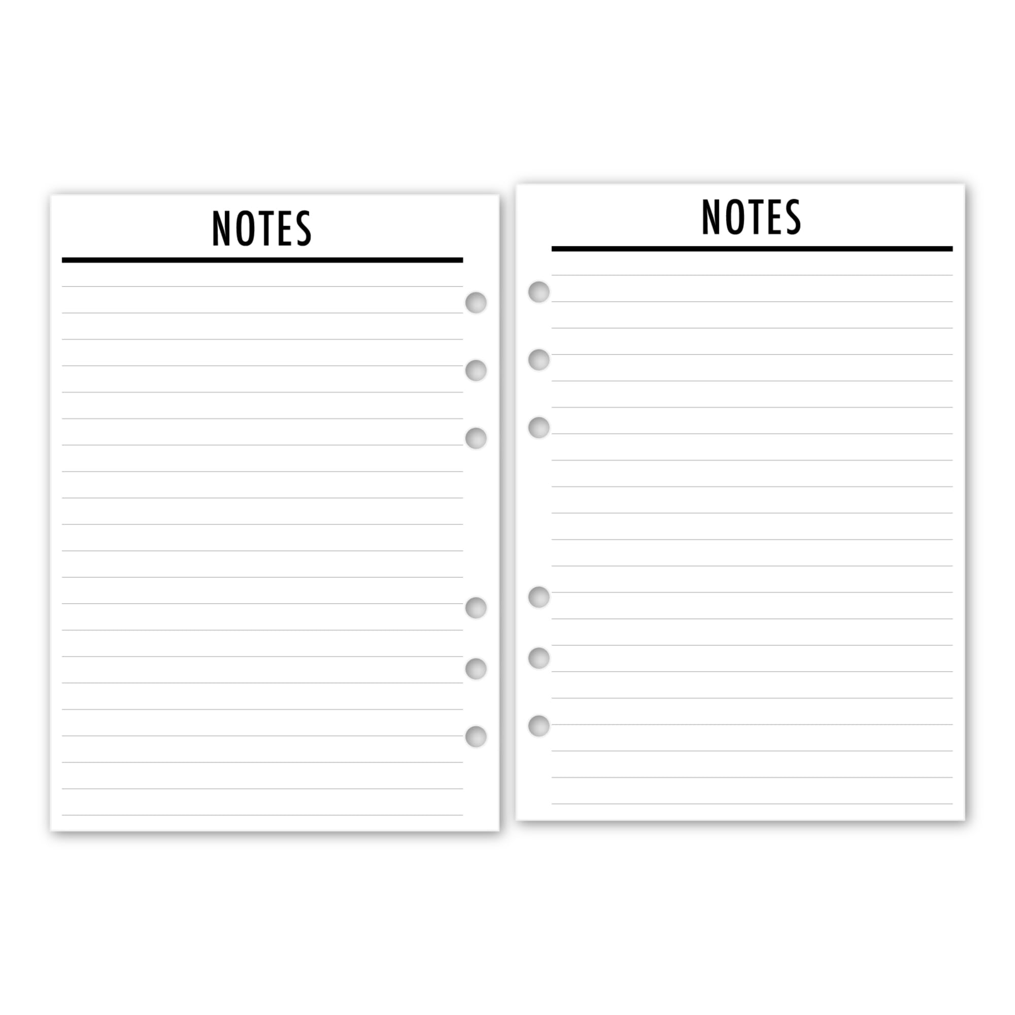 A5 Notebook Refill Paper 5.83