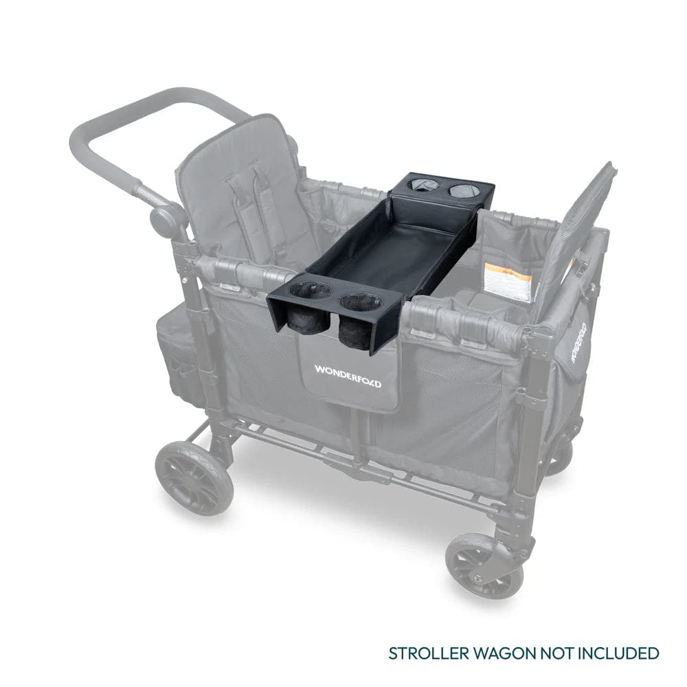 Wonderfold Wagon W Series Flex Snack Tray - Premium Stroller Accessory for Snacks & Drinks | Perfect for Family Outings, Beach Trips & Park Adventures