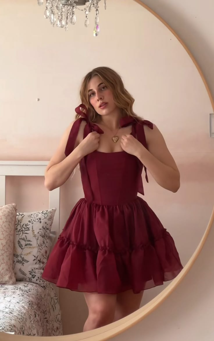 Burgundy A-Line Short Prom Dress for Homecoming - Elegant Formal Party Dress J6070 | Perfect for Dances, Graduations & Special Occasions