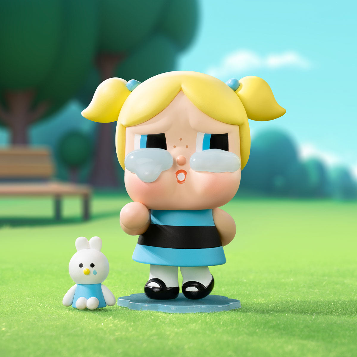 Crybaby x Powerpuff Girls Collectible Action Figure Set - 12-Piece Display for Anime Fans | Perfect for Home Decor, Office Display & Gift Giving