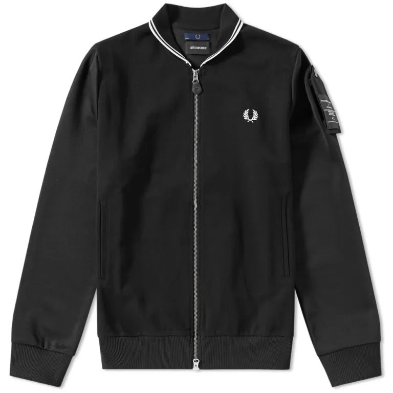 Fred Perry X Art Comes First Tripped Track Jacket - Men's Stylish Vintage-Inspired Jacket for Casual & Streetwear Outfits | Perfect for Urban Fashion, Music Festivals & Everyday Wear