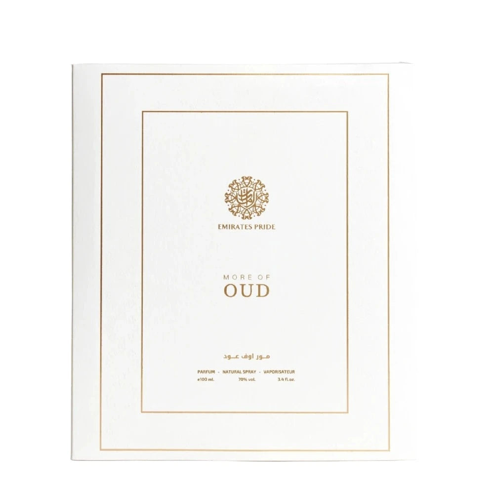 More Of Oud Eau de Parfum 100ml - Luxury Arabian Scent for Men & Women | Perfect for Date Night, Special Occasions & Daily Wear