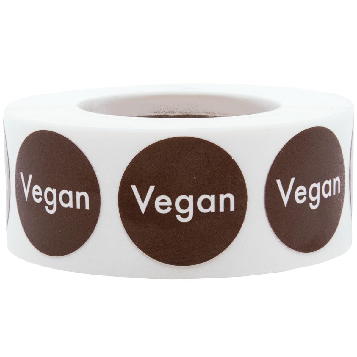 Vegan Food Rotation Labels - 500 Adhesive Dots for Kitchen Organization