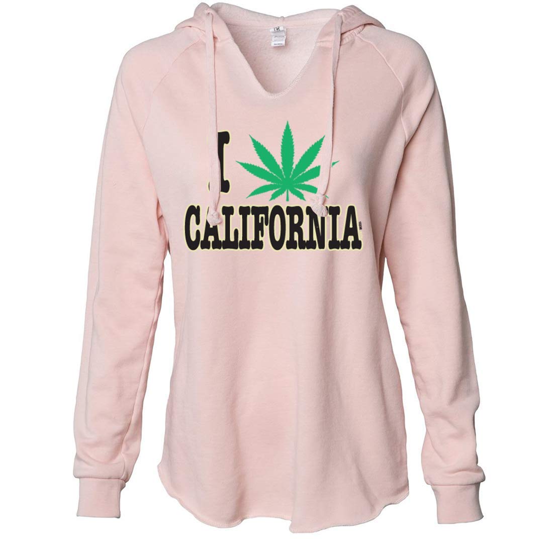 California Women's Soft Hooded Pullover Sweatshirt - Cozy Fleece Loungewear for Casual Wear & Outdoor Activities