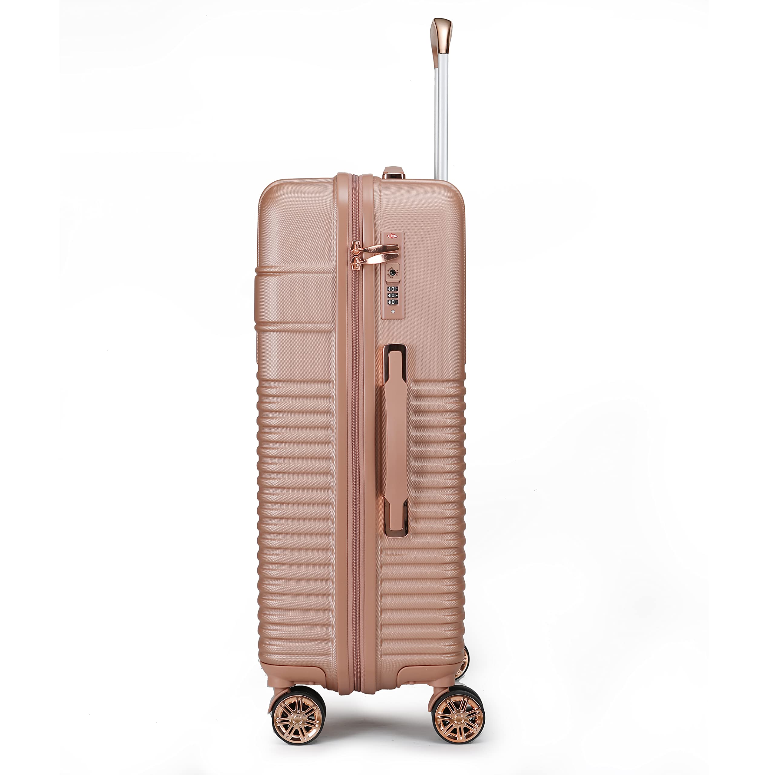 MKF Collection Large & Extra Large Spinner Luggage Set - Lightweight Hardshell Suitcase with 4 Wheels for Fashionable Travel | Perfect for Business Trips, Vacations & Air Travel