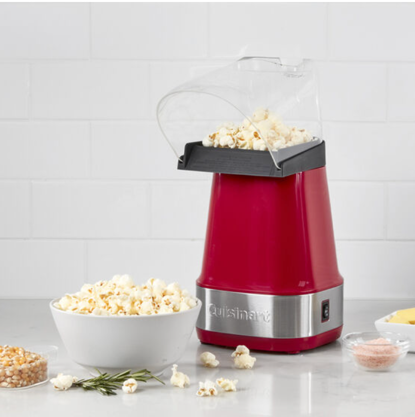 Cuisinart Popcorn Maker Machine - Hot Air Popcorn Popper for Healthy Snacks - Perfect for Movie Nights, Parties & Family Gatherings