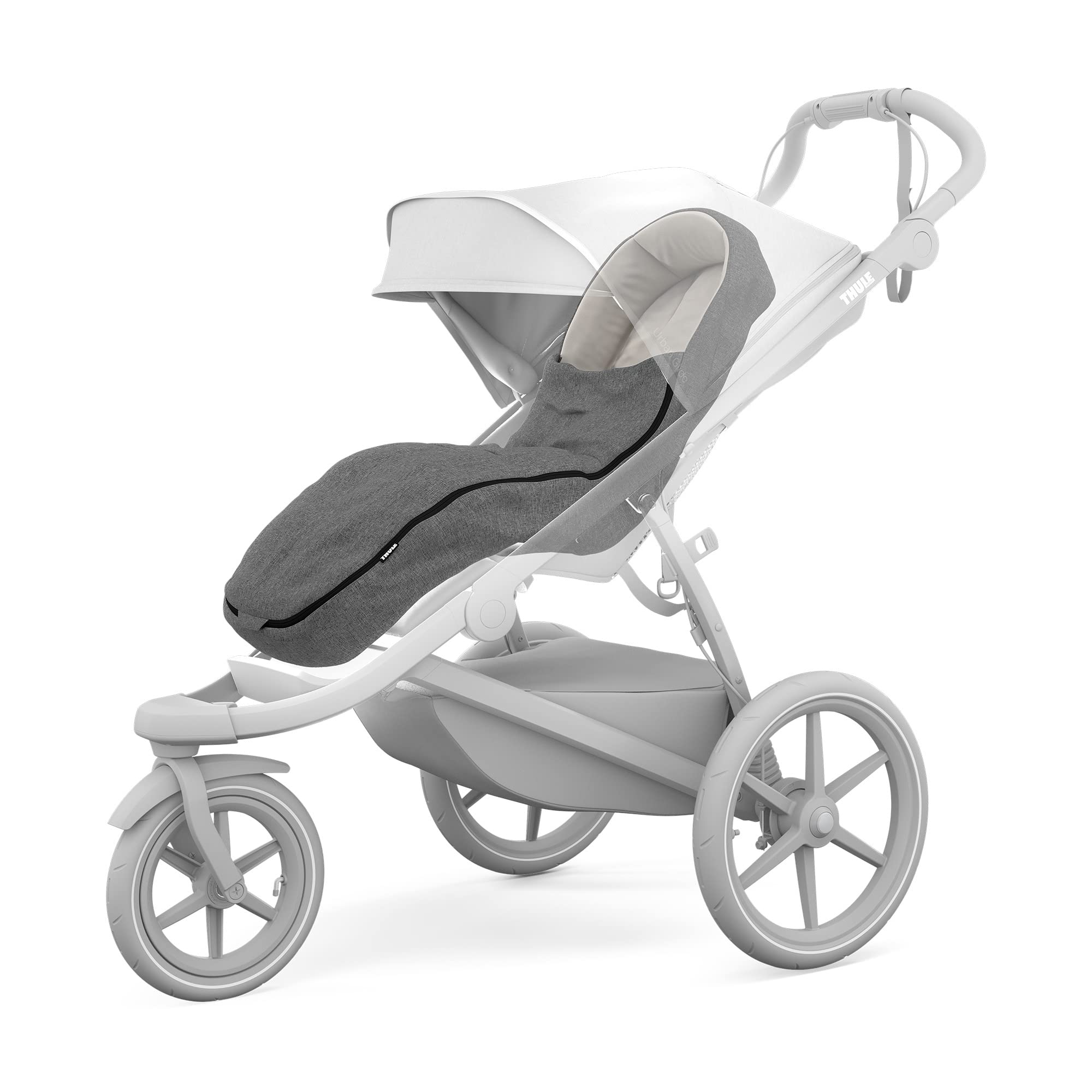 Thule Stroller Footmuff - Waterproof & Windproof Baby Stroller Cover for Cold Weather - Perfect for Winter Walks, Outdoor Adventures & Travel