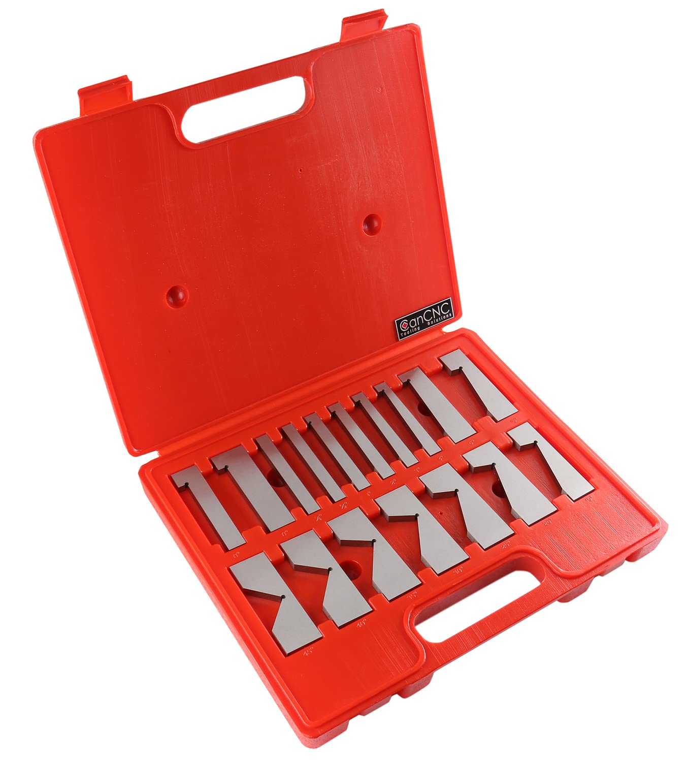 Accusize 17-Piece Precision Angle Block Set, EJ99-2117 - High Accuracy Measuring Tool for Metalworking, Woodworking & Engineering Projects