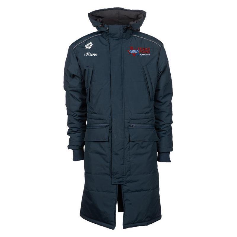 TFA Arena Parka with Embroidered Logo - Waterproof Winter Coat for Men & Women - Perfect for Skiing, Snowboarding & Outdoor Adventures