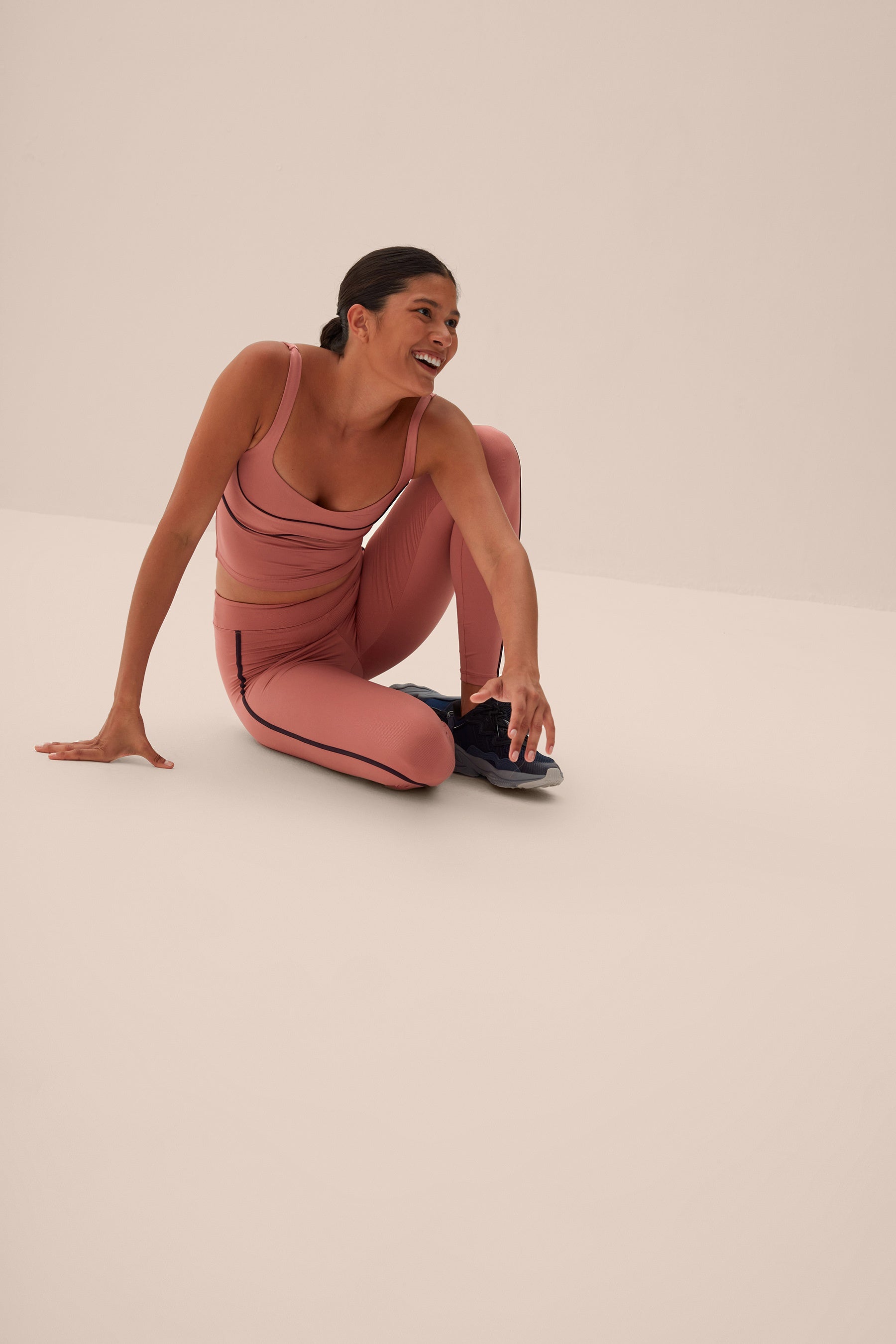 Allure® Adaptiv High Rise Crop Tank - Women's Workout Top for Yoga, Running & Gym - Moisture Wicking & Breathable Activewear