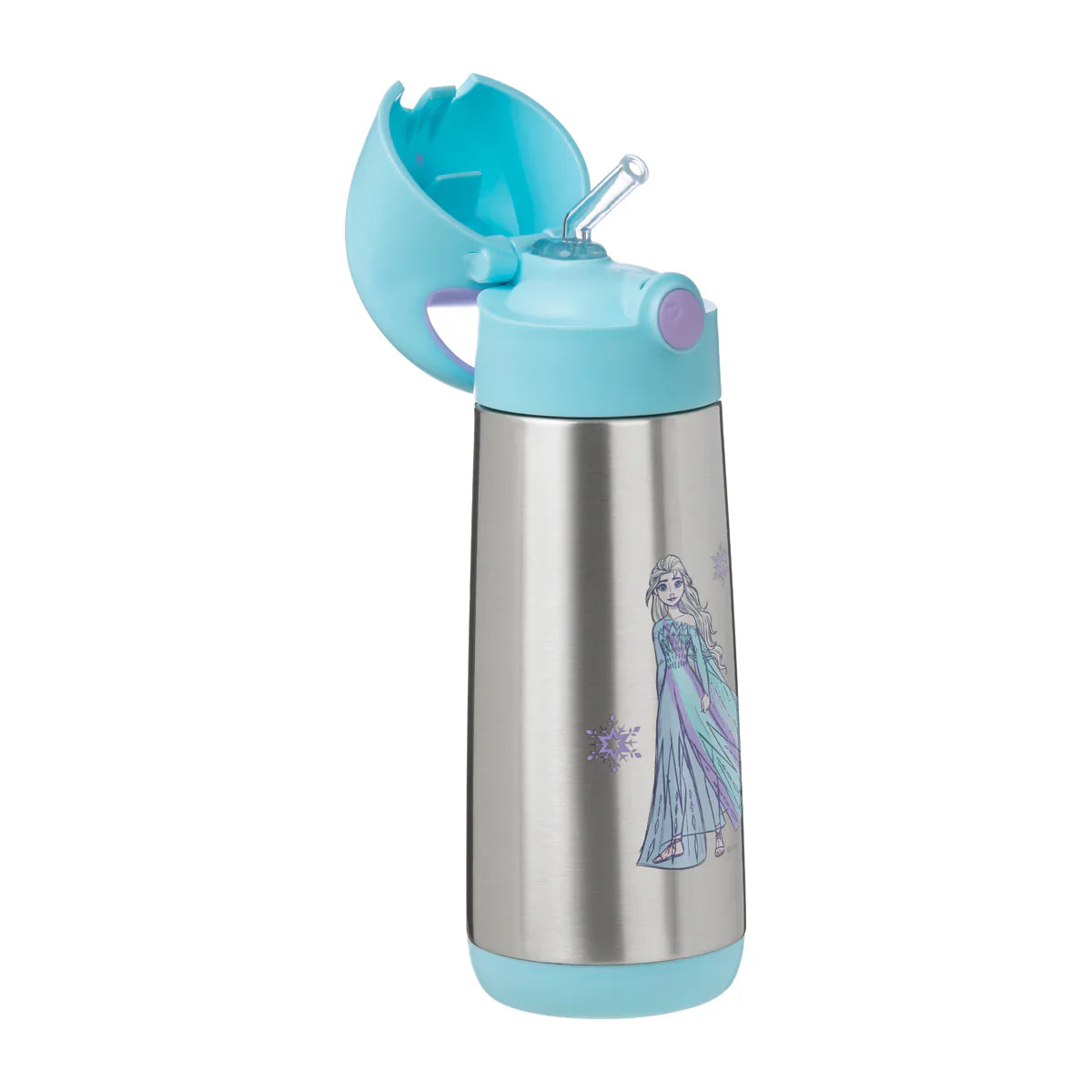 b.box Insulated Stainless Steel Drink Bottle 500ml - Leak Proof, Keeps Drinks Cold for 24 Hours - Perfect for School, Gym, Hiking & Outdoor Activities
