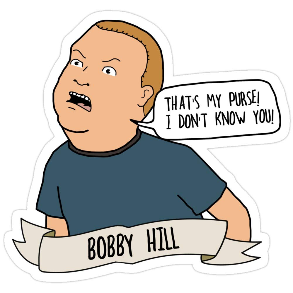 3-Pack Funny Bobby Hill 