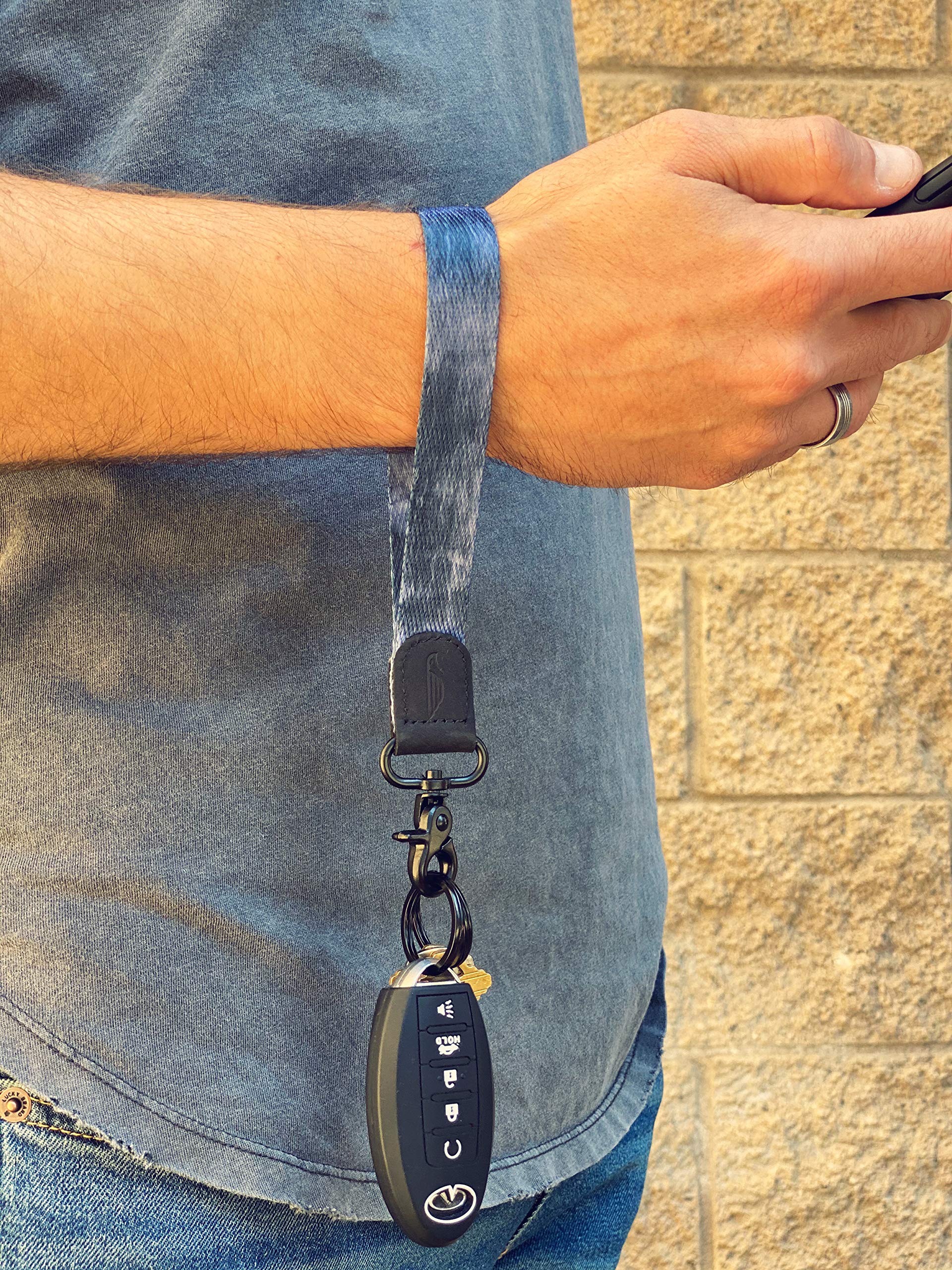Cool POCKT Lanyard for Keys & Wallets - Adjustable Wristlet Strap Keychain Holder for Men & Women | Perfect for Work, Gym, Travel & Everyday Carry (EDC)