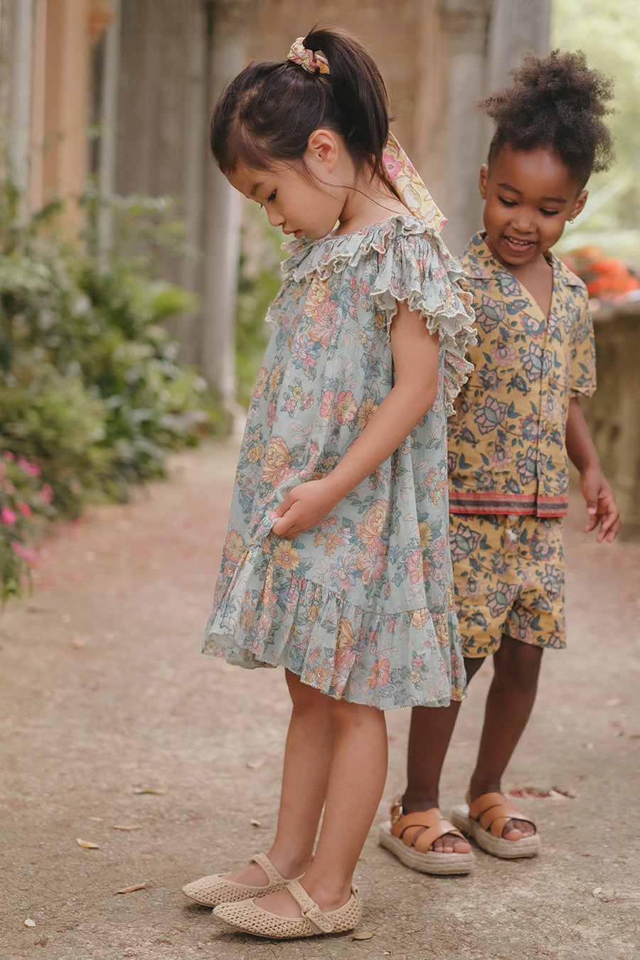 Louise Misha Natiya Girls Dress - Size 2T | Cute Floral Summer Outfit for Toddler Girls | Perfect for Birthday Parties, Playdates & Family Photos