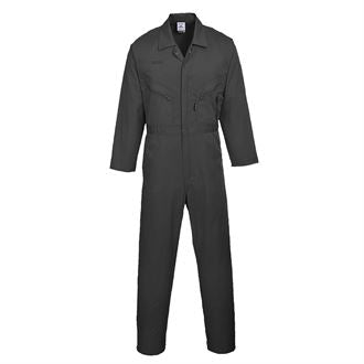 Liverpool Zip Coverall (C813) - Durable Workwear for Men & Women | Waterproof & Breathable Coveralls for Construction, Farming, and Outdoor Work