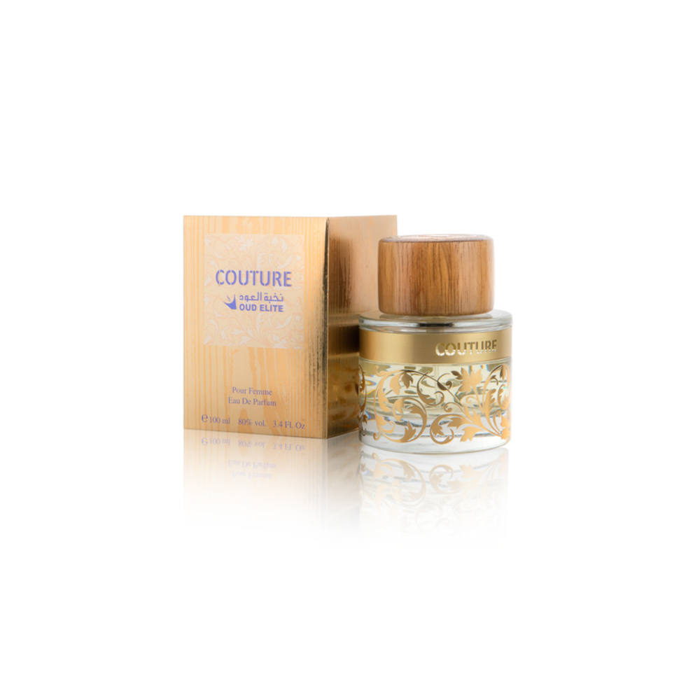 Luxury Couture Gold Eau de Parfum 100ml for Women - Premium Long-Lasting Floral Fragrance for Evening Events & Special Occasions