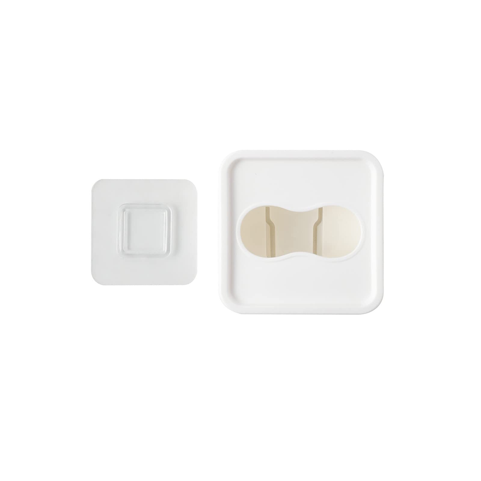 Wall Mounted Tissue Box Holder with Storage - Creative Viscose Bathroom & Kitchen Tissue Dispenser for Home, Office, or Restaurant Use