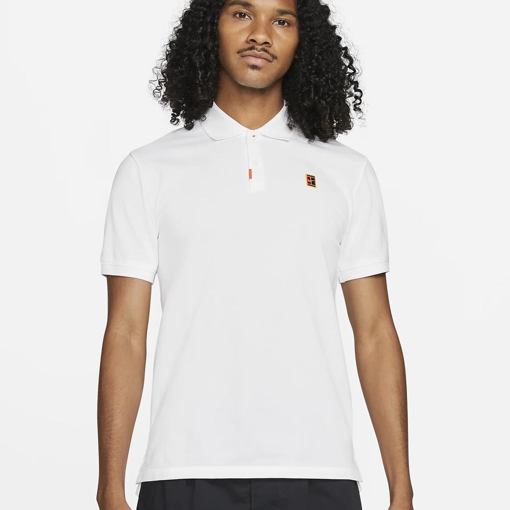 Nike Men's Heritage Slim 2 Polo Shirt - Breathable Performance Golf & Casual Wear - White (Perfect for Golf, Office & Everyday Style)