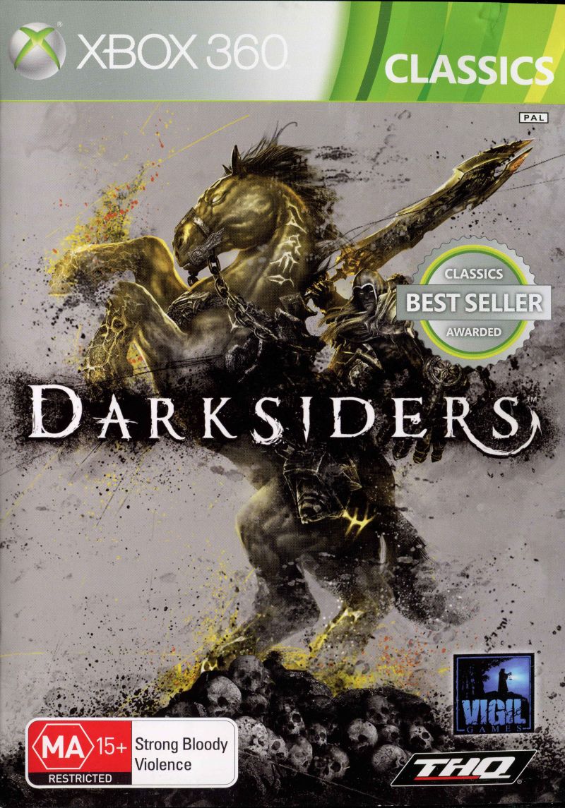Darksiders Xbox 360 Game - Action Adventure Video Game for Xbox 360 (PAL Version) | Perfect for Fantasy RPG Fans & Collectors