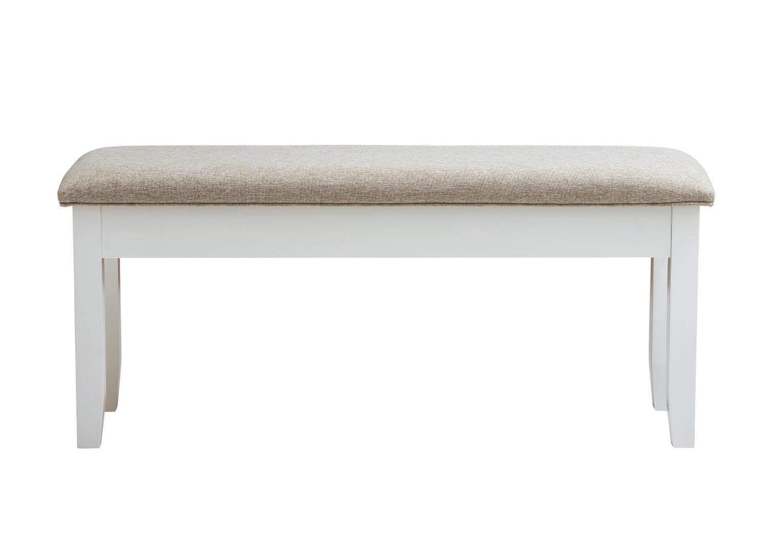 Jane Padded Seat Storage Bench - Upholstered Entryway Bench with Hidden Storage for Shoes & Blankets - Perfect for Living Room, Bedroom, or Hallway Organization