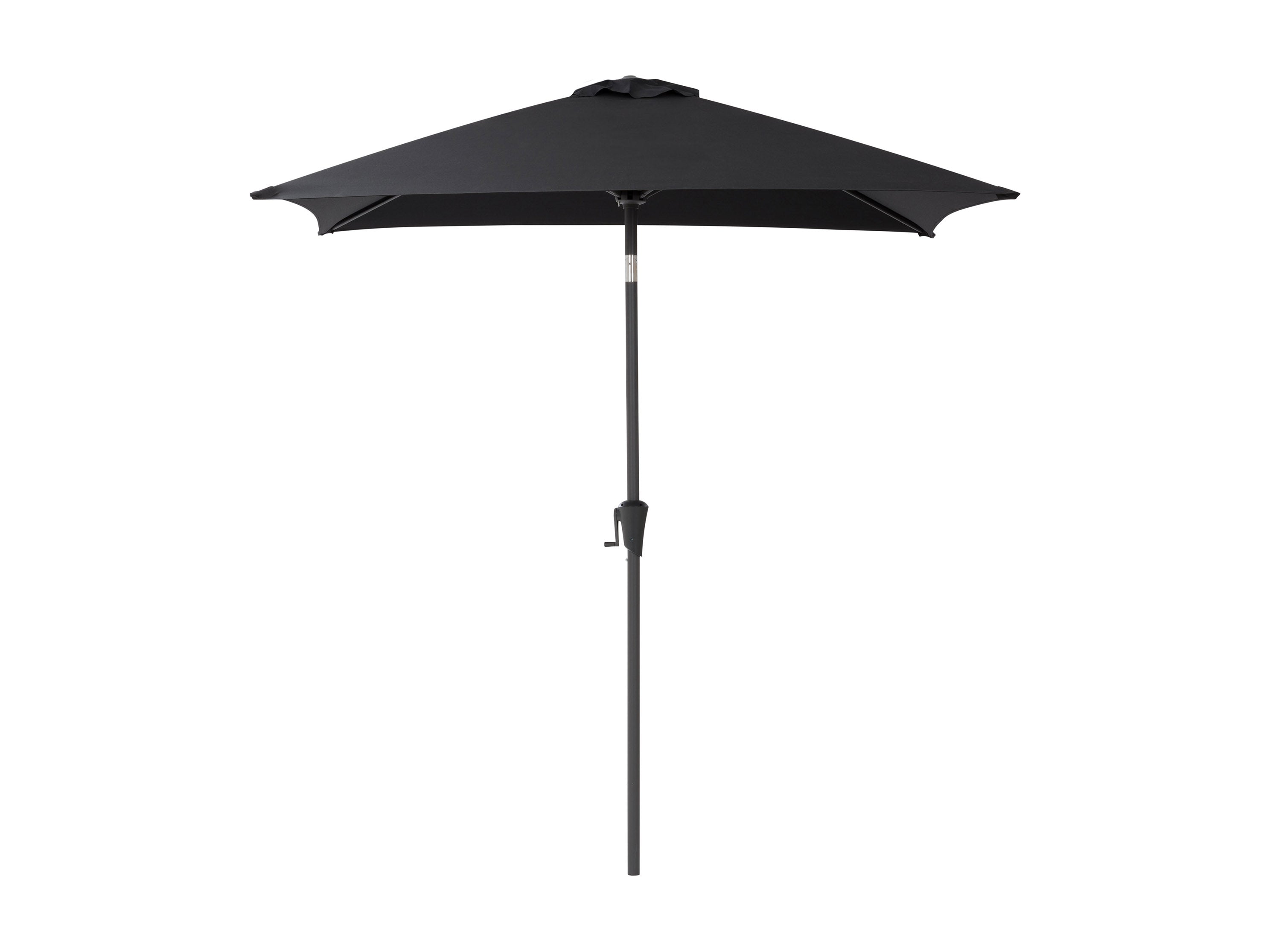 9ft Black Square Patio Umbrella - Outdoor Sun Shade for Pool, Garden, and Backyard - Heavy Duty Cantilever Umbrella with Wind Vent for Patio Furniture