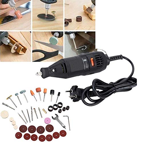 40PCS Electric Grinder Accessory Kit - Rotary Tool Parts for Cutting, Polishing & Engraving | Durable Hardware Tools for DIY & Craft Projects (Red) - Perfect for Jewelry Making, Woodworking & Metal Crafting