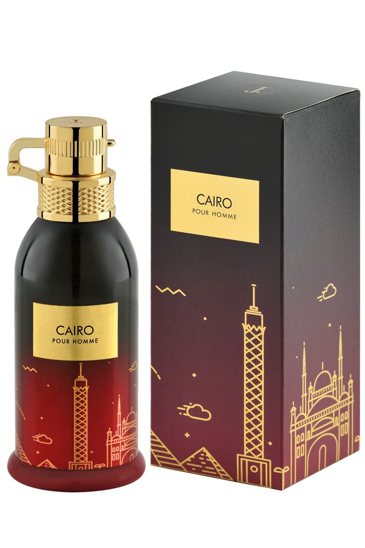 Cairo Pour Homme Men's Cologne - Premium Fragrance for Men | Perfect for Date Night, Office & Special Occasions
