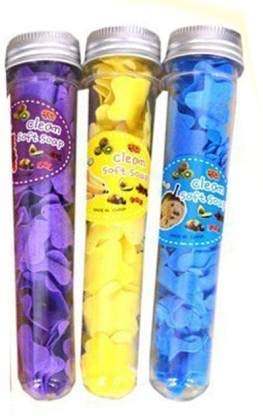 Qweezer Travel Paper Soap - Portable Flower Design Hand Wash (3 Bottles) for Camping, Hiking & Outdoor Activities