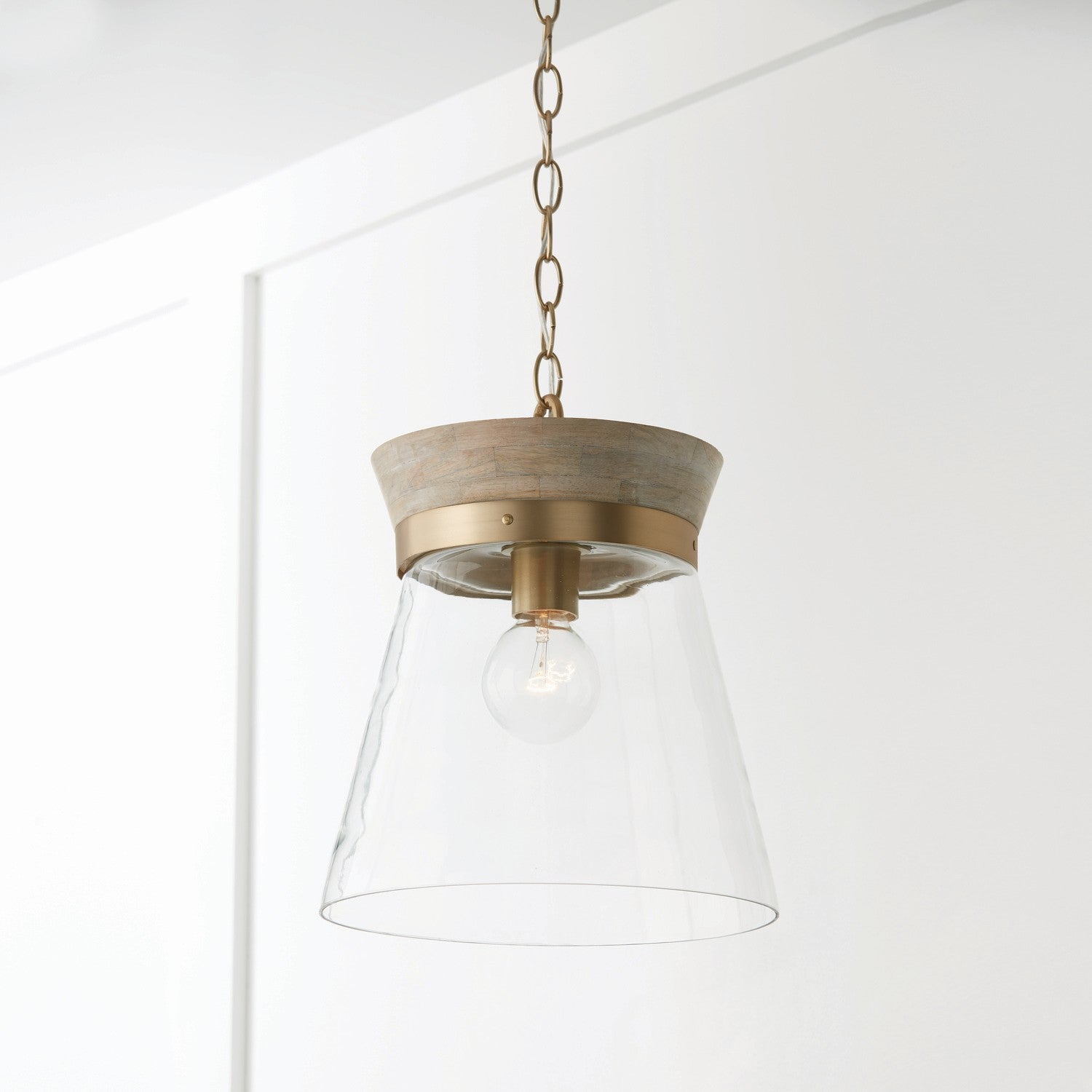 Capital Lighting One Light Pendant - Modern Ceiling Light Fixture for Dining Room, Kitchen Island & Bedroom | Sleek Hanging Lamp with Adjustable Height