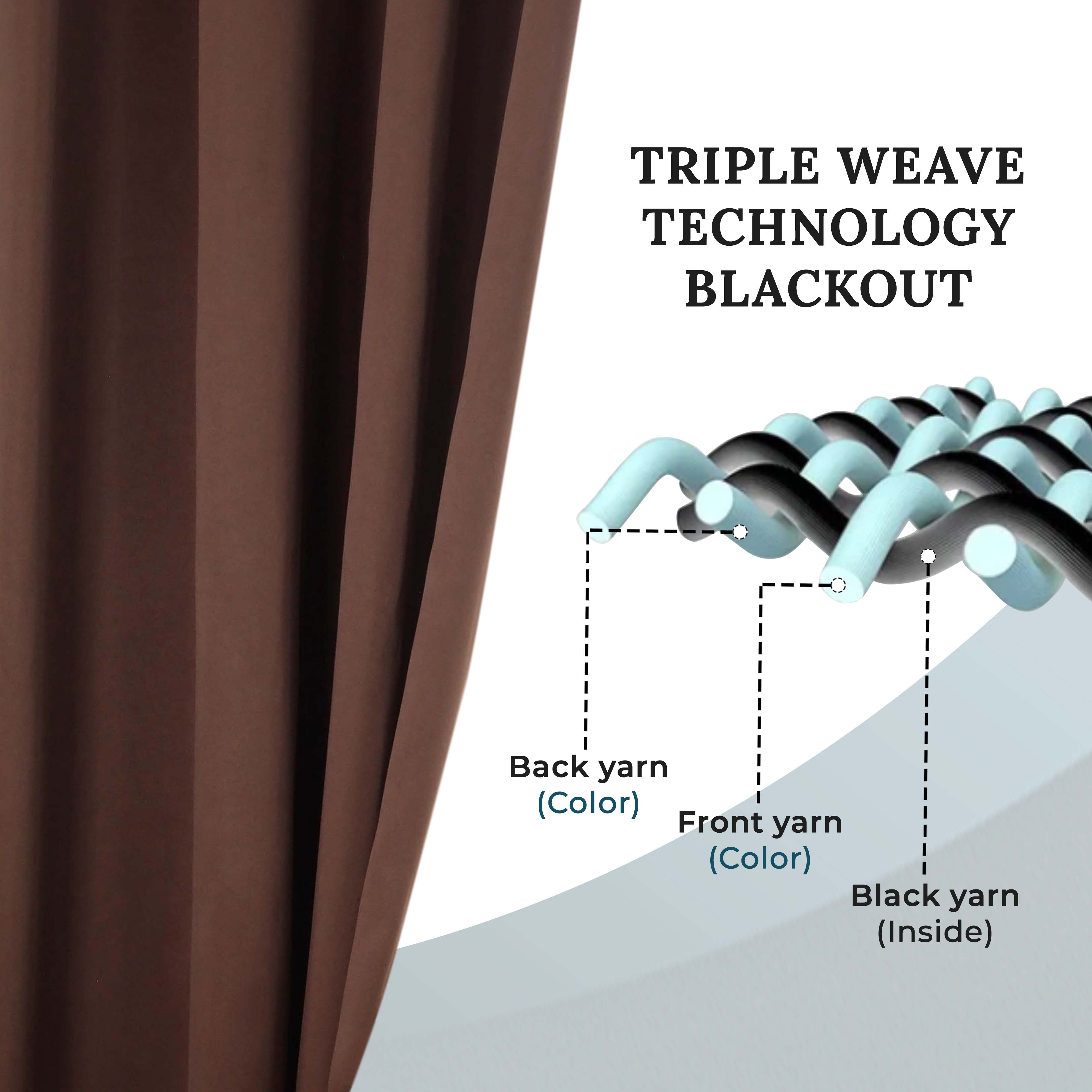 Solid Classic Modern Grommet Blackout Curtain Set - Thermal Insulated Window Drapes for Living Room & Bedroom - Noise Reducing & Light Blocking for Better Sleep