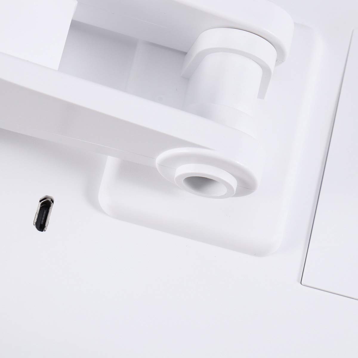 FRCOLOR LED Makeup Mirror with 10x Magnification - Perfect for Vanity & Nail Art