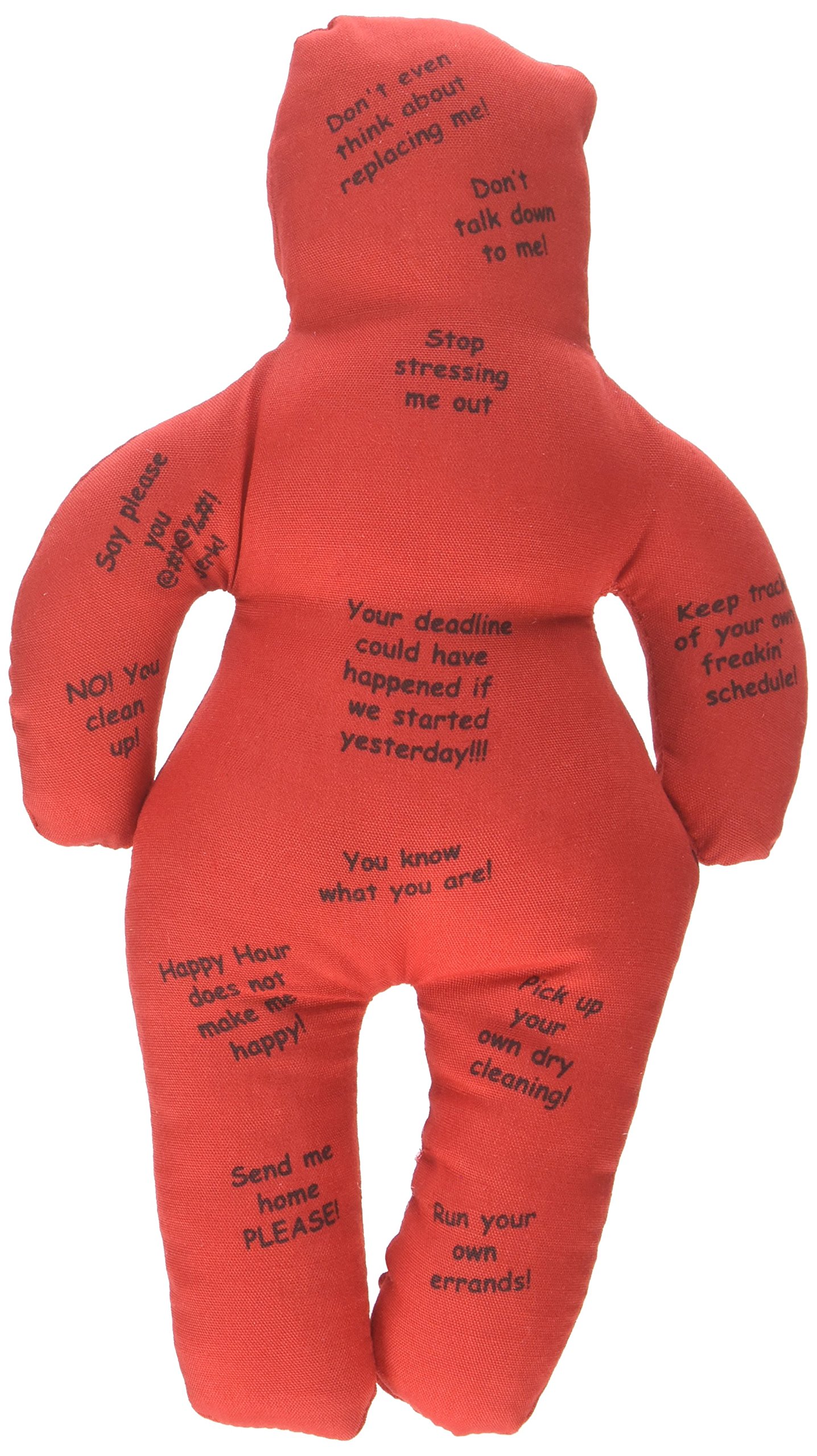 Kheper Games Bad Boss Voodoo Doll - Stress Relief Toy for Office & Home - Funny Novelty Gift for Coworkers & Friends