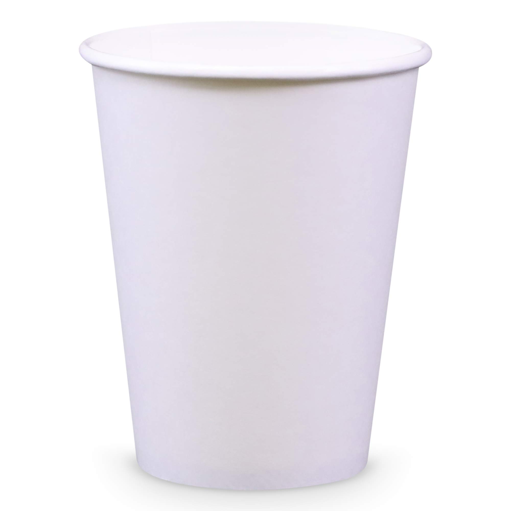12 oz Disposable Paper Cold Cups for Juice, Soda & Smoothies | 1000 Count Bulk Food-Grade White Cups | Made in USA, Recyclable & Eco-Friendly | Perfect for Restaurants, Cafes, Parties & Outdoor Events