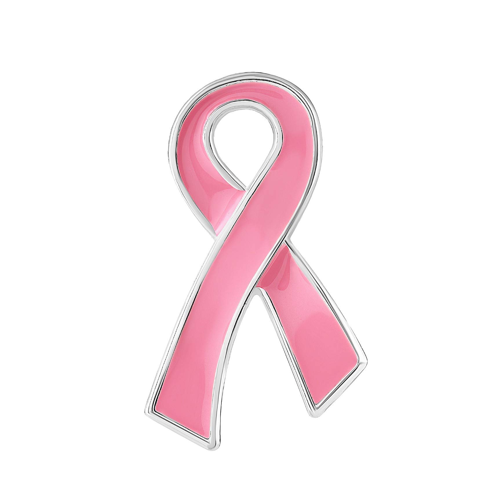 Pink Ribbon Pins for Breast Cancer Awareness - Bulk Pack of Support Pins for Fundraising, Events & Gifts - Ideal for Charity Walks, Awareness Campaigns & Survivor Support Groups