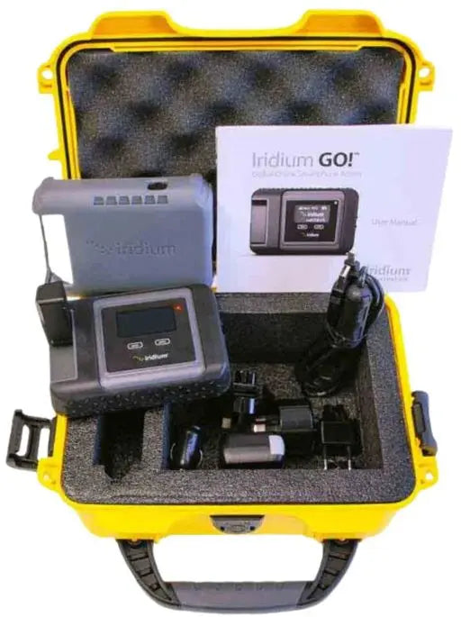 Iridium GO! Satellite Communicator with GPS - Portable Grab N' Go Bundle for Outdoor Adventures, Emergency Communication & Remote Travel