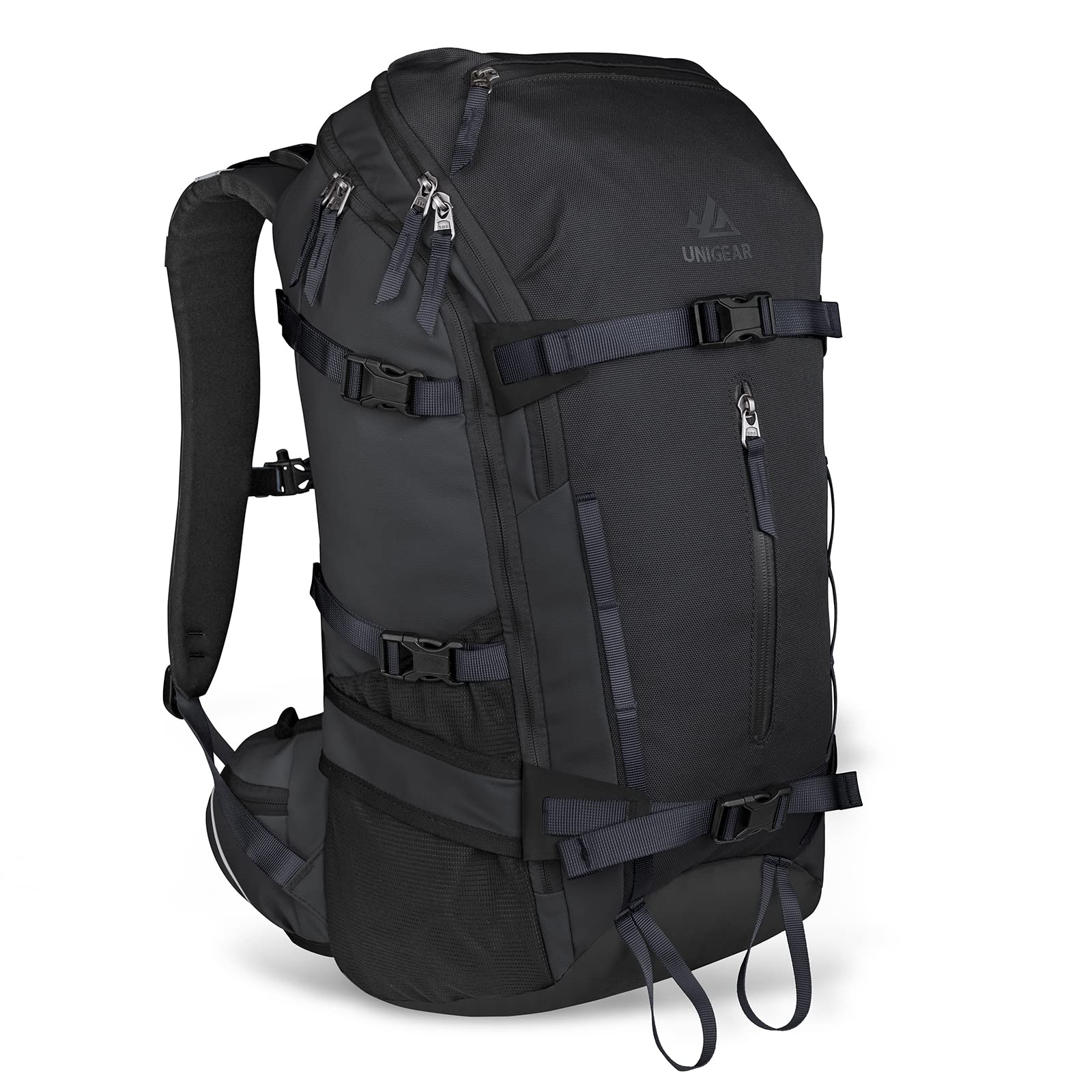 Unigear 30L Ski Hydration Backpack - Water-resistant 900D Polyester Snowboard Travel Bag for Skiing, Hiking & Camping | Perfect for Outdoor Adventures, Winter Sports & Mountain Excursions