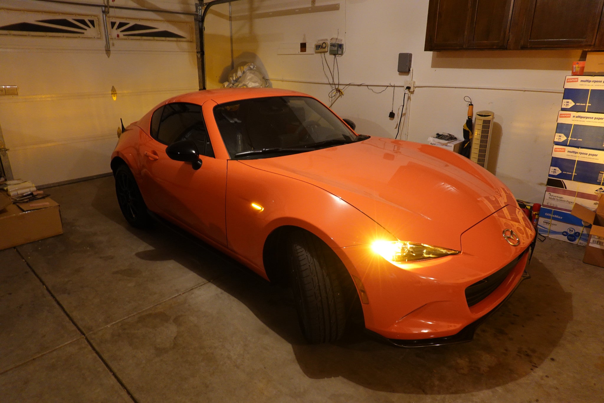 Clear Lens Sequential Amber LED Front Side Marker Light Kit for Mazda MX-5 & RX-8 - Upgrade Your Car's Style & Safety (Perfect for Night Driving & Custom Builds)