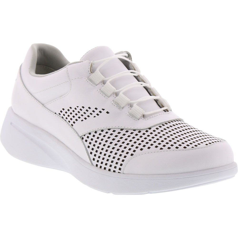 ZeroTie Fresh Breeze White Sneakers for Men & Women - Comfortable Breathable Running Shoes Size 9 - Perfect for Jogging, Gym Workouts & Casual Wear