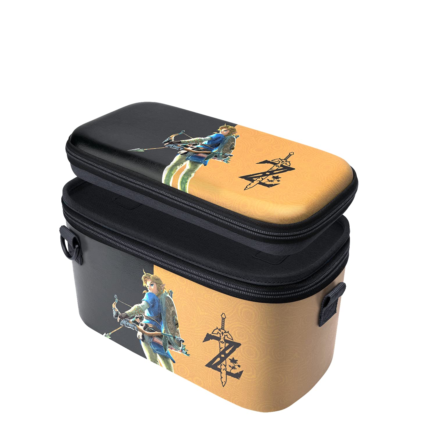 PDP Pull N Go Travel Case for Nintendo Switch & Switch Lite - Compatible with Zelda Edition | Perfect for Gaming On The Go & Travel Protection