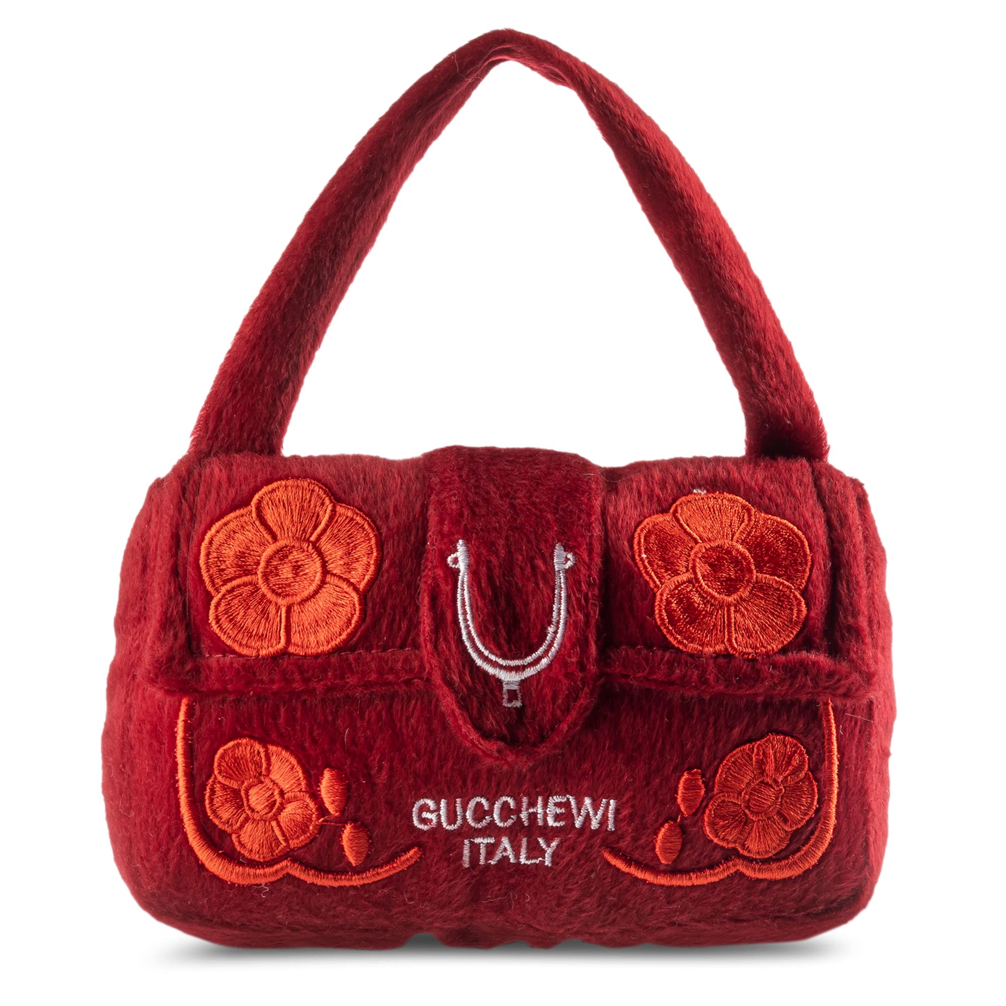 Dog Diggin Designs Runway Pup Collection - Squeaky Parody Plush Dog Toys in Haute Couture Purse & Handbag Styles | Fashion-Inspired Chew Toys for Small & Medium Dogs | Perfect for Playtime, Training & Fashionable Pet Photos