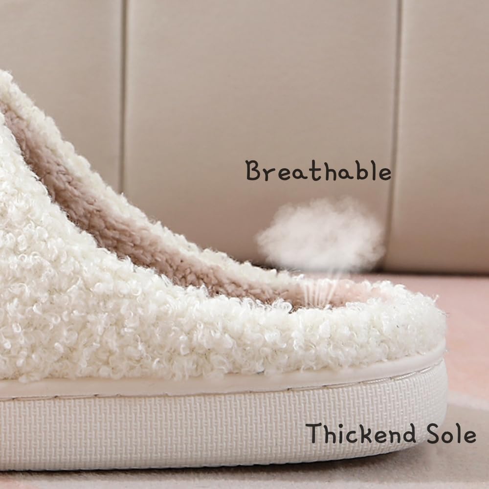 Halloween Skeleton Scream Fuzzy Slippers for Women & Men - Cozy Plush Non-Slip House Shoes - Spooky Halloween & Christmas Gift - Perfect for Costume Parties & Cozy Nights at Home