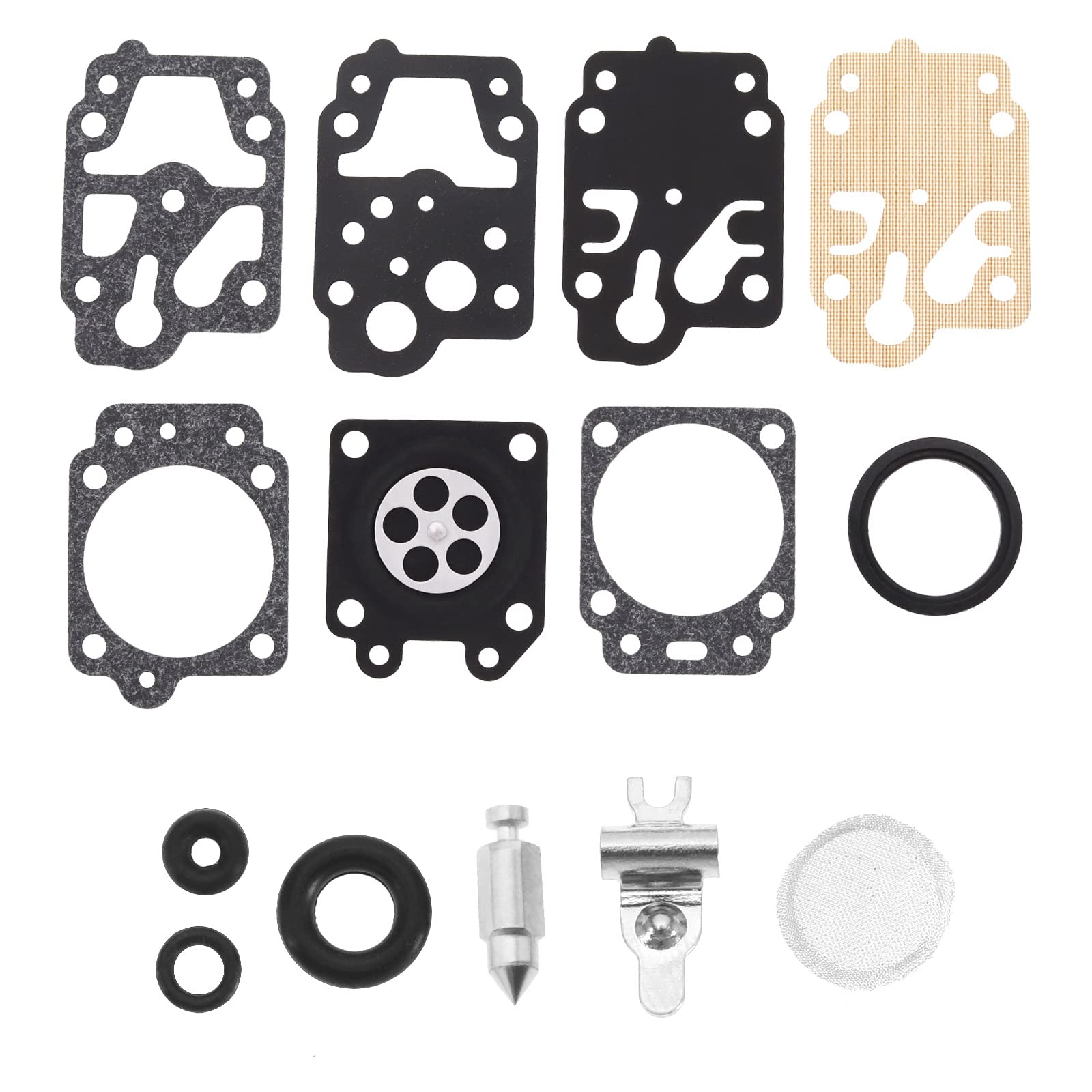 Echo SRM260 SRM2601 SRM261 SRM2400 330 GX25 GX35 HHB25 HHH25 Chainsaw Carburetor Diaphragm Repair Kit - Compatible Replacement for K20-WYJ - Perfect for Lawn Mower, Trimmer & Power Tool Maintenance