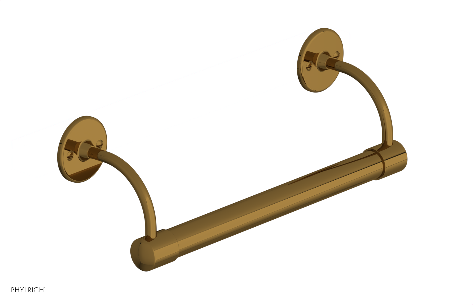 Jamestown 12-Inch Towel Bar in Brushed Nickel - 165 69 - Perfect for Bathroom, Kitchen, and Spa Decor