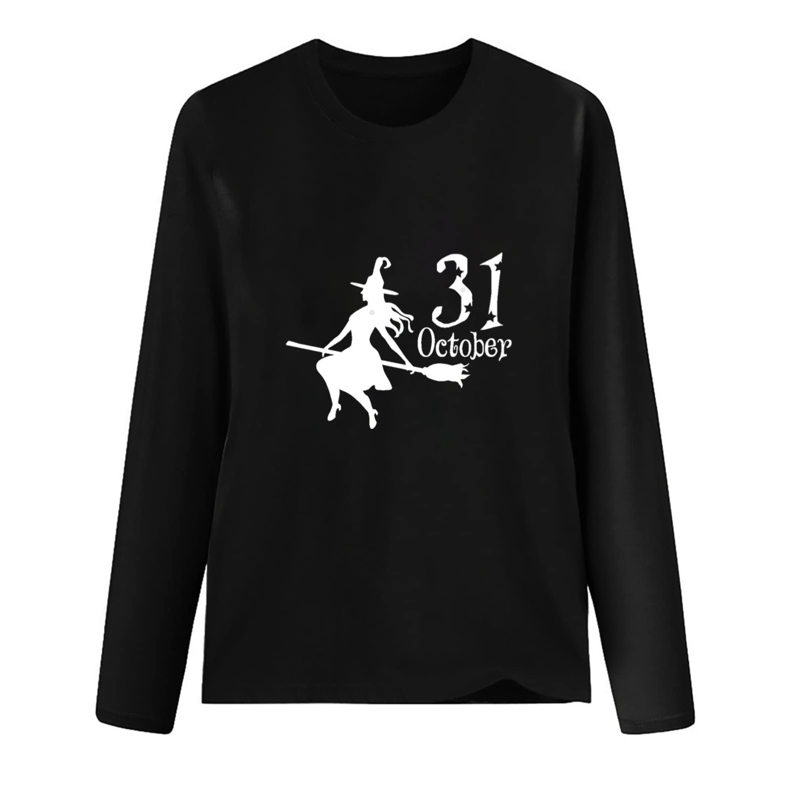 UOKNICE Women's Casual Long Sleeve Printed T-Shirts - Trendy Tie Dye Blouses & Dressy Tops for Spring & Fall | Perfect for Work, Weekend Outfits & Fashionable Layering