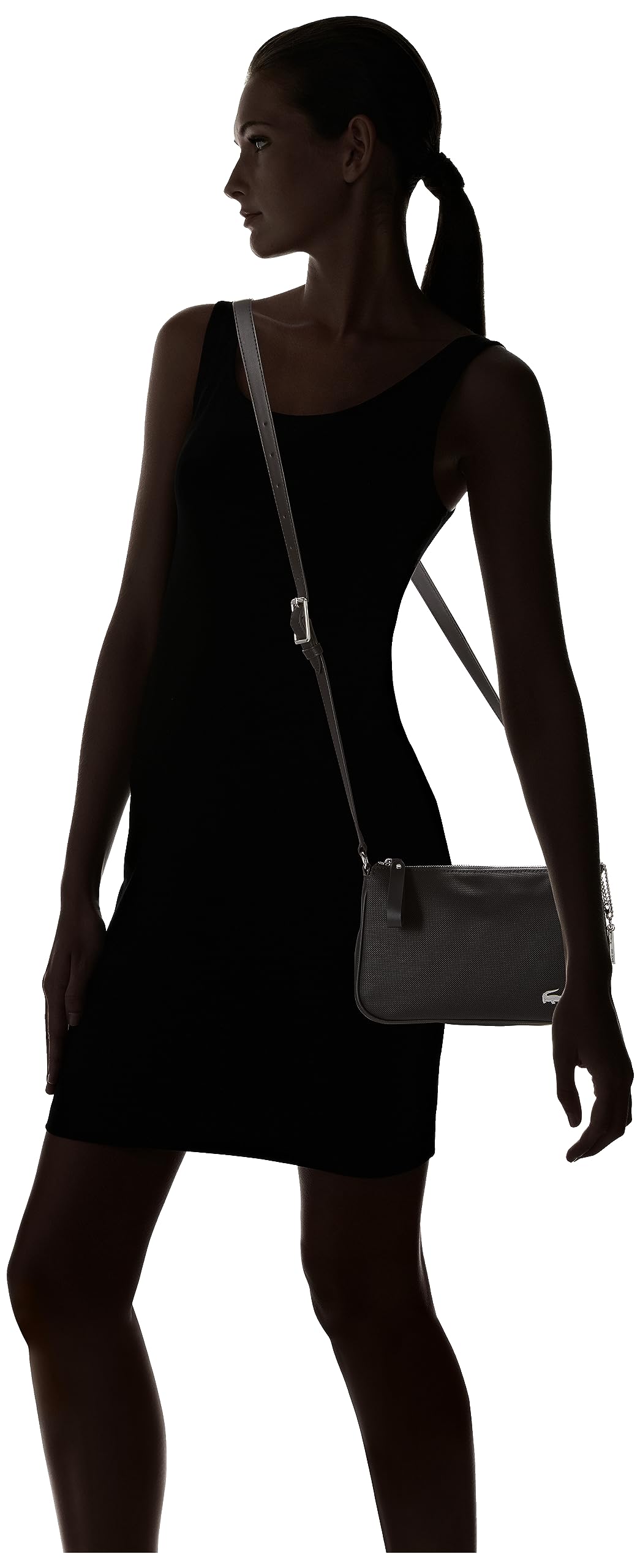 Lacoste Unisex Daily Lifestyle Crossover Bag - Stylish & Functional for Work, Travel & Gym