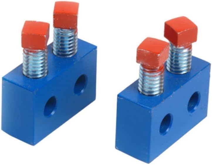 High-Quality Garage Door Torsion Spring Repair Blocks - Blue Color (.2187 - .3065 Wire Sizes) - Durable Pair for Smooth Garage Door Operation - Perfect for DIY Repairs & Professional Installations