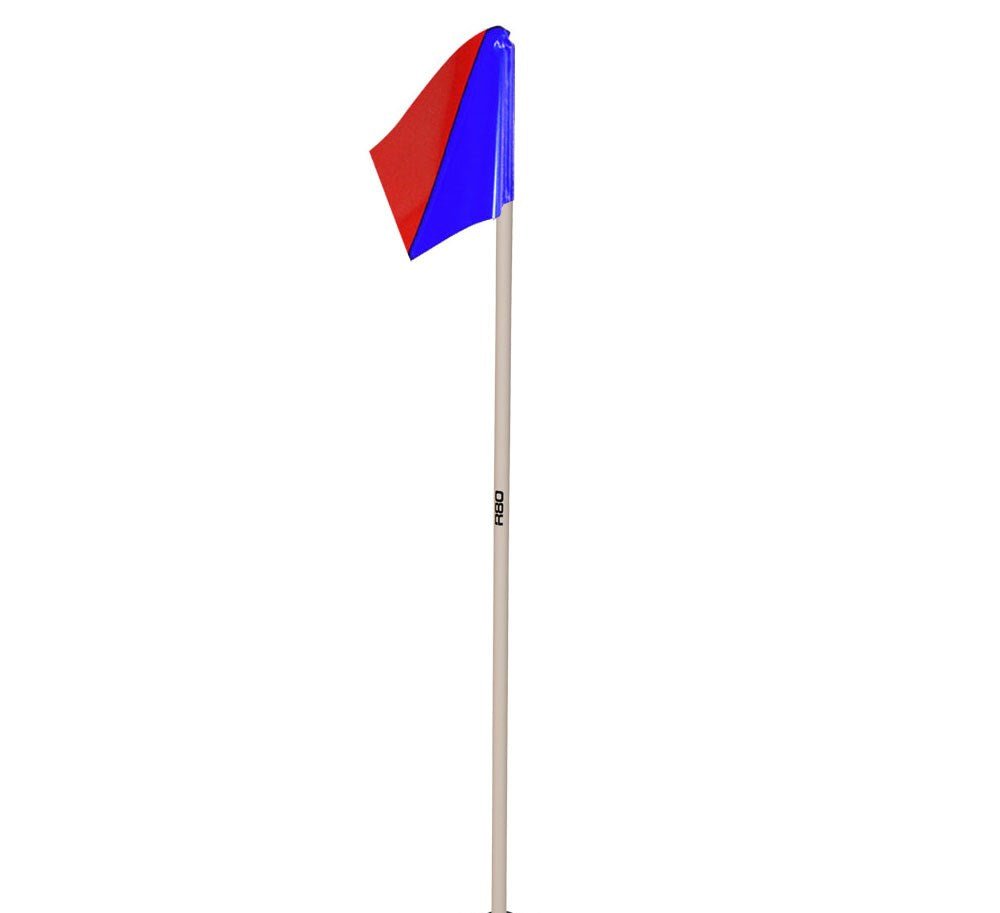 Premium Sideline Pole with Custom Club Colors Flag - Perfect for Football, Soccer & Sports Games, Tailgates & Fan Events