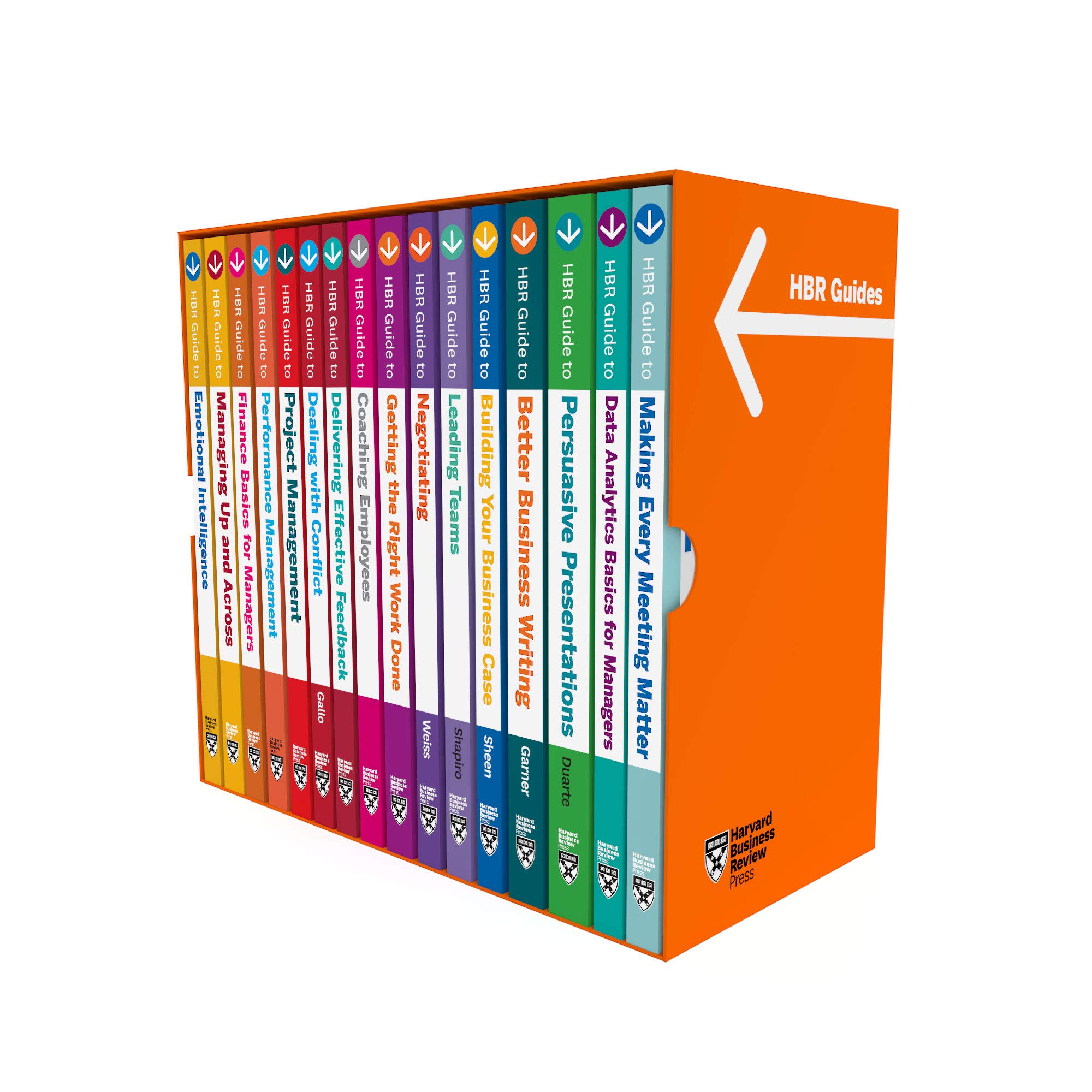 Harvard Business Review Guides Ultimate Boxed Set - 16 Books Collection for Business Professionals | HBR Guide Series | Perfect for Leadership Training, Management Development & Corporate Gifting