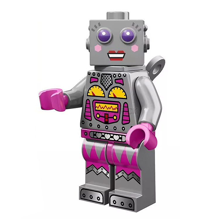LEGO Collectible Minifigures Series 11 - Lady Robot (16/16) | Rare Limited Edition Robot Figure for LEGO Builders & Collectors | Perfect for Displays, Gifts & LEGO City Scenes
