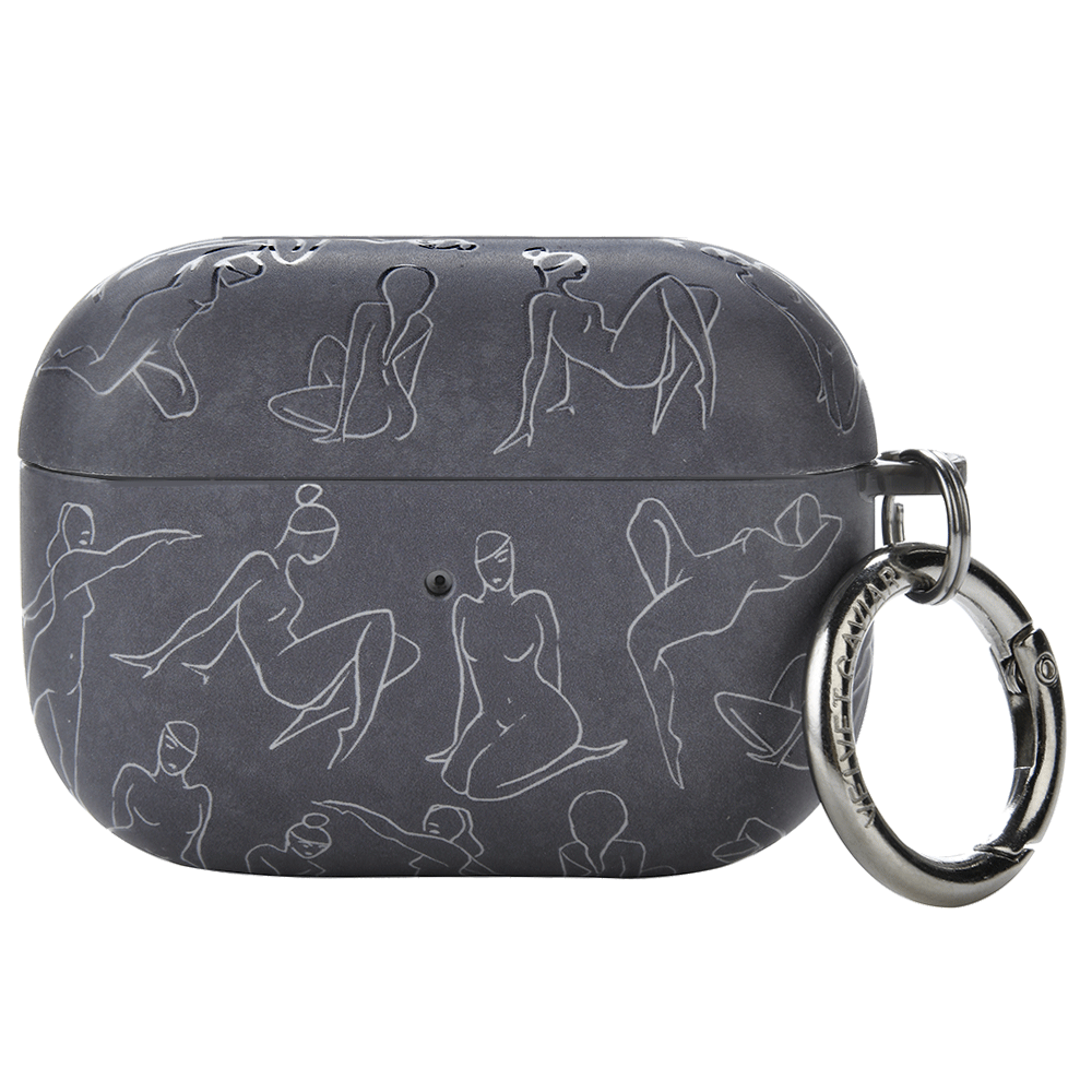 Stylish Smoke Design AirPods Case - Durable Protective Cover for AirPods 1/2/3/Pro - Perfect for Gym, Travel & Everyday Use